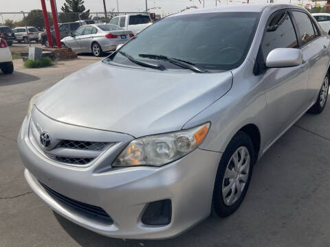 2011 Toyota Corolla for sale at Kid Motors Inc in El Paso TX