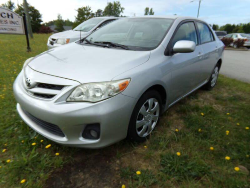 2012 Toyota Corolla for sale at Creech Auto Sales in Garner NC