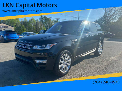 2016 Land Rover Range Rover Sport for sale at LKN Capital Motors in Lincolnton NC