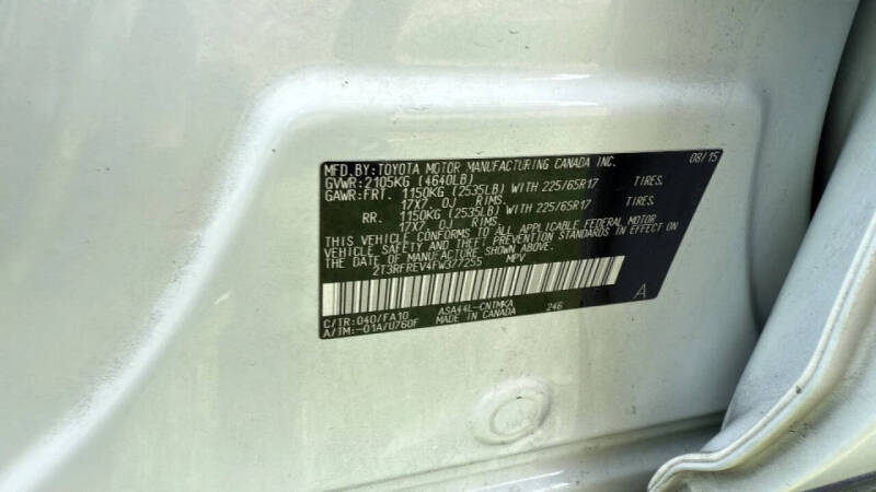 2015 Toyota RAV4 XLE