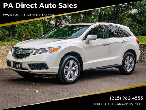 2014 Acura RDX for sale at PA Direct Auto Sales in Levittown PA
