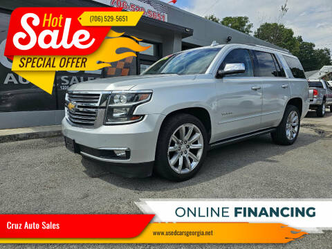 2015 Chevrolet Tahoe for sale at Cruz Auto Sales in Dalton GA