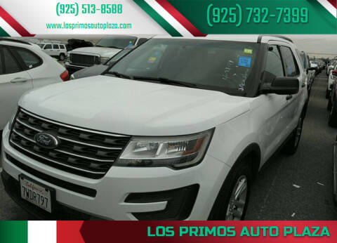 2017 Ford Explorer for sale at Los Primos Auto Plaza in Brentwood CA