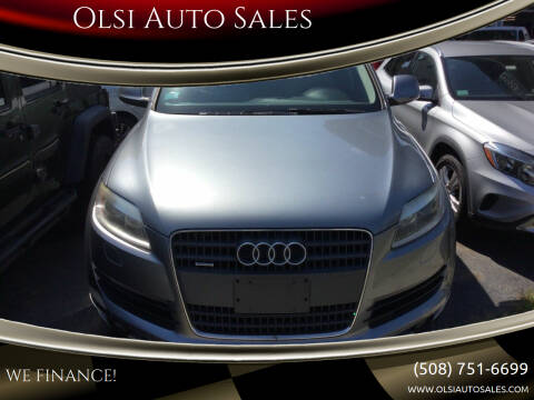2008 Audi Q7 for sale at Olsi Auto Sales in Worcester MA