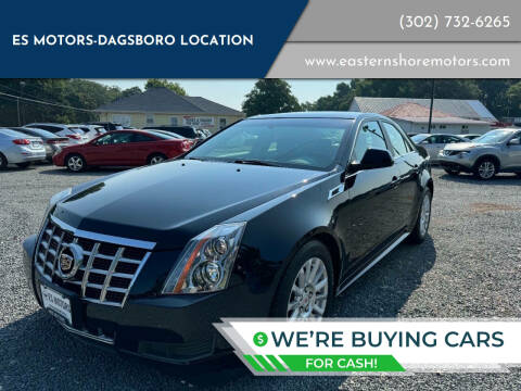 2013 Cadillac CTS for sale at ES Motors-DAGSBORO location in Dagsboro DE