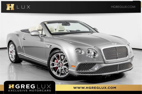 2017 Bentley Continental for sale at HGREG LUX EXCLUSIVE MOTORCARS in Pompano Beach FL