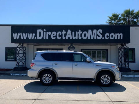 2018 Nissan Armada for sale at Direct Auto in D'Iberville MS
