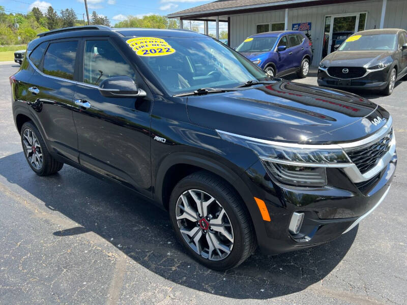 2022 Kia Seltos for sale at Thompson Motors LLC in Attica NY