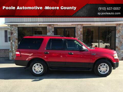 2012 Ford Expedition for sale at Poole Automotive in Laurinburg NC