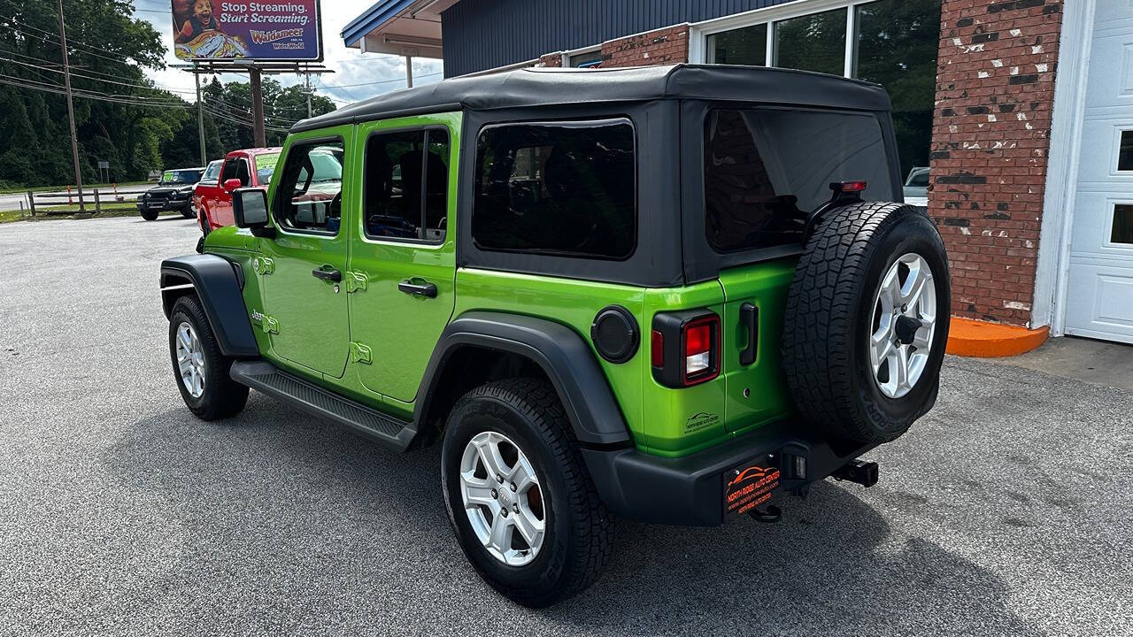 2019 Jeep Wrangler Unlimited for sale at North Ridge Auto Center LLC in Madison, OH