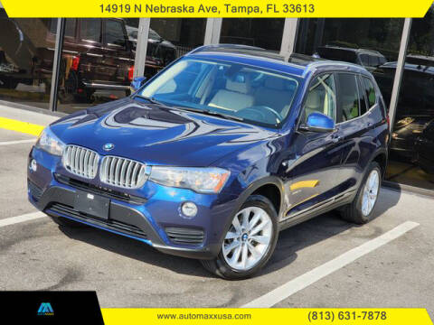 2017 BMW X3 for sale at Automaxx in Tampa FL