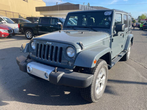 2014 Jeep Wrangler Unlimited for sale at Daytona Motor Co in Lynnwood WA