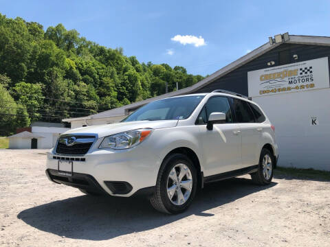 2015 Subaru Forester for sale at Creekside PreOwned Motors LLC in Morgantown WV