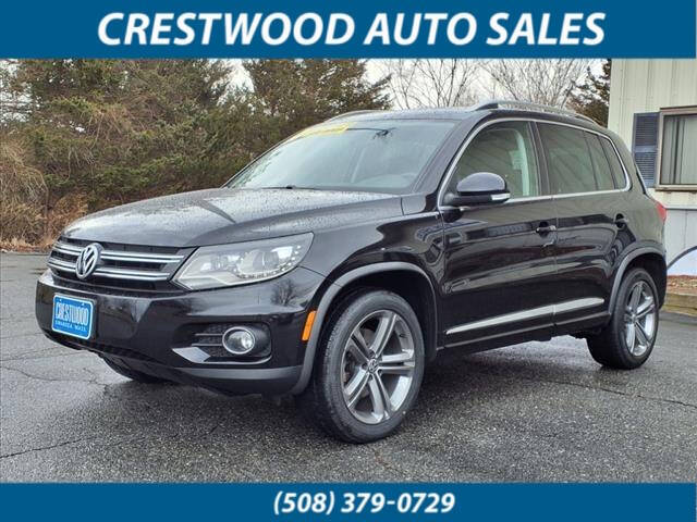 2017 Volkswagen Tiguan for sale at Crestwood Auto Sales in Swansea MA