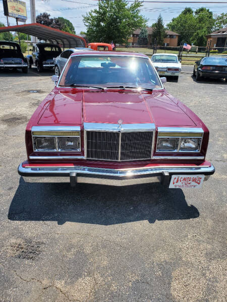 1985 Chrysler Fifth Avenue for sale at C & C AUTO SALES in Riverside NJ