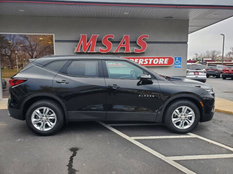 2021 Chevrolet Blazer for sale at MSAS AUTO SALES in Grand Island NE
