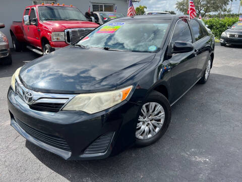 2012 Toyota Camry for sale at Auto Loans and Credit in Hollywood FL