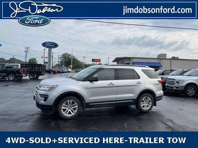 2018 Ford Explorer for sale at Jim Dobson Ford in Winamac IN