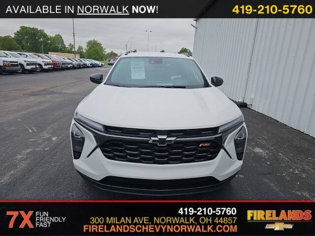 Used 2024 Chevrolet Trax RS with VIN KL77LJE28RC067881 for sale in Norwalk, OH
