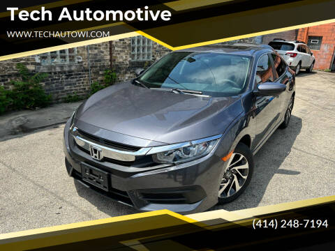 2016 Honda Civic for sale at Tech Automotive in Milwaukee WI