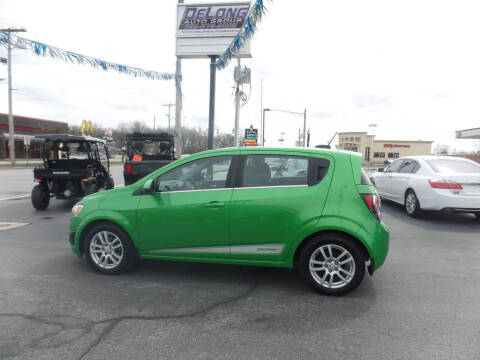 2015 Chevrolet Sonic for sale at DeLong Auto Group in Tipton IN
