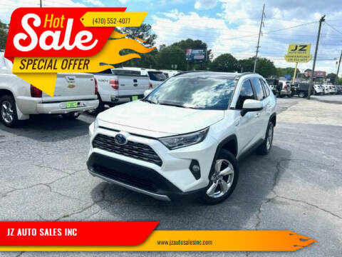 2021 Toyota RAV4 Hybrid for sale at JZ AUTO SALES INC in Marietta GA