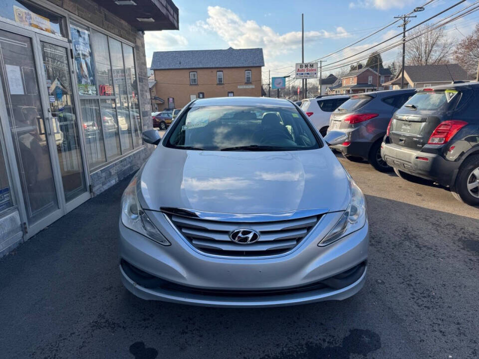 2014 Hyundai SONATA for sale at B N M Auto Sales Inc in New Castle, PA