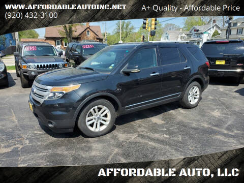 2011 Ford Explorer for sale at AFFORDABLE AUTO, LLC in Green Bay WI