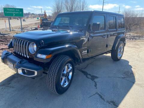 2020 Jeep Wrangler Unlimited for sale at Lewis Blvd Auto Sales in Sioux City IA