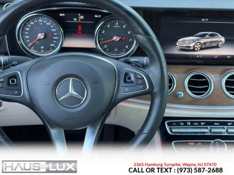 2017 Mercedes-Benz E-Class E 300 4MATIC