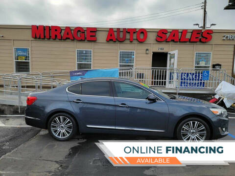 2014 Kia Cadenza for sale at Mirage Auto Sales in Sacramento CA