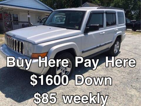 2007 Jeep Commander for sale at ABED'S AUTO SALES in Halifax VA