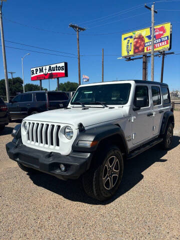 2020 Jeep Wrangler Unlimited for sale at RPM Autos in Amarillo TX