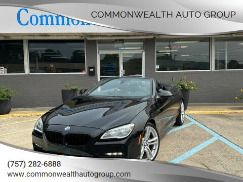 2016 BMW 6 Series for sale at Commonwealth Auto Group in Virginia Beach VA