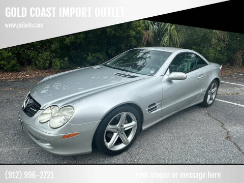 2004 Mercedes-Benz SL-Class for sale at GOLD COAST IMPORT OUTLET in Saint Simons Island GA