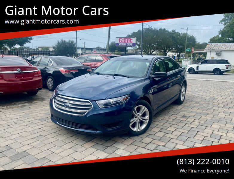 2017 Ford Taurus for sale at Giant Motor Cars in Tampa FL