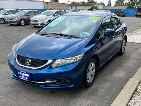 2015 Honda Civic for sale at Shogun Auto Center in Hanford CA