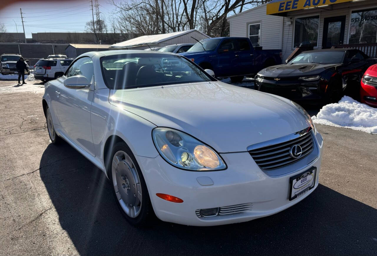Off White 2002 Lexus SC 430 Base Convertible 2dr Convertible 2