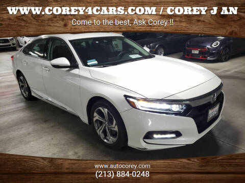 2018 Honda Accord for sale at WWW.COREY4CARS.COM / COREY J AN in Los Angeles CA
