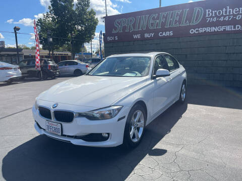 2015 BMW 3 Series for sale at SPRINGFIELD BROTHERS LLC in Fullerton CA