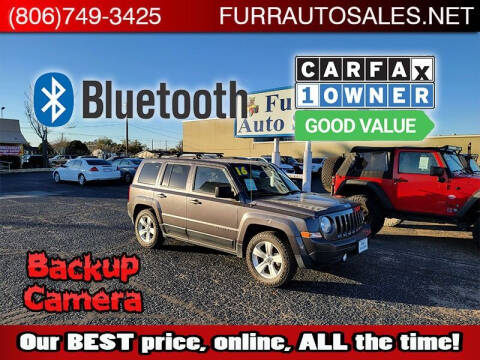 2016 Jeep Patriot for sale at FURR AUTO SALES in Lubbock TX