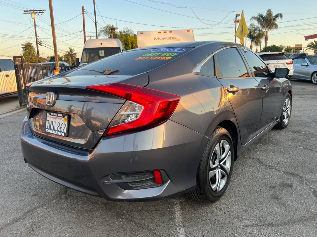 2016 Honda Civic for sale at Carmania in Panorama City, CA