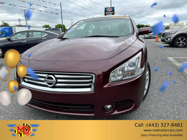 2012 Nissan Maxima for sale at MD MOTORCARS in Aberdeen, MD