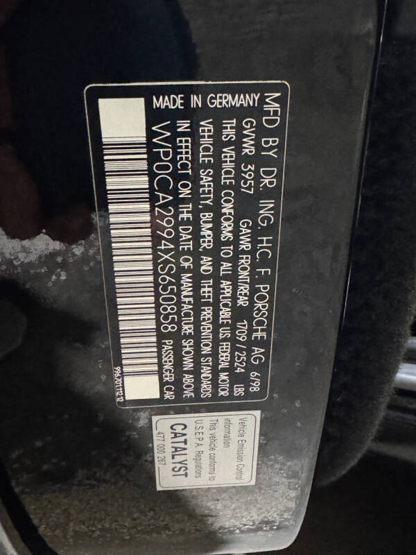 1999 Porsche 911