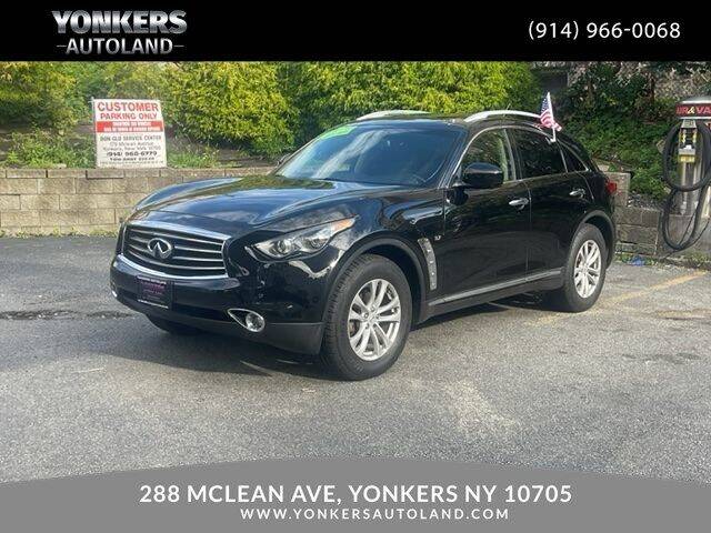 2015 Infiniti QX70 for sale at Yonkers Autoland in Yonkers NY