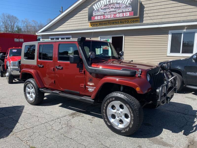 2007 Jeep Wrangler Unlimited for sale at Home Towne Auto Sales in North Smithfield RI