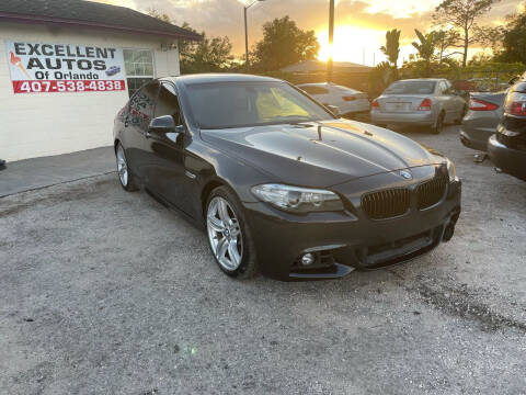 2014 BMW 5 Series for sale at Excellent Autos of Orlando in Orlando FL