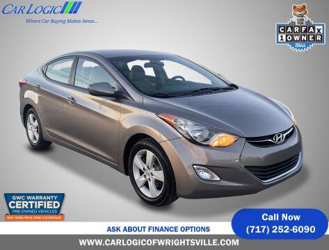 2012 Hyundai Elantra for sale at Car Logic of Wrightsville in Wrightsville PA