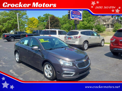 2016 Chevrolet Cruze Limited for sale at Crocker Motors in Beloit WI