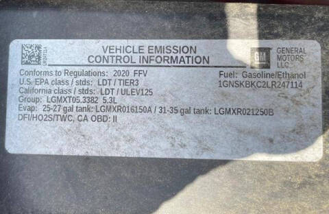 2020 Chevrolet Tahoe LT